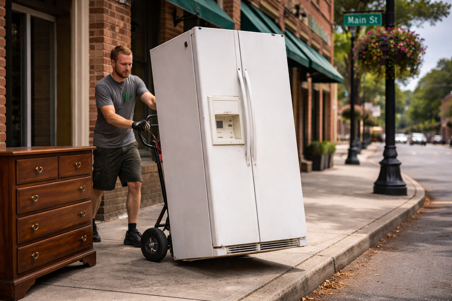 Appliance and furniture pickup in Aberdeen NC